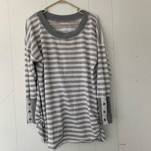 Maurice’s Striped Scoop Neck